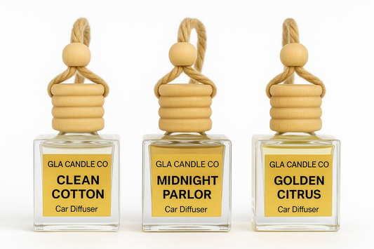 Luxe Commute Trio – Car Diffuser Set